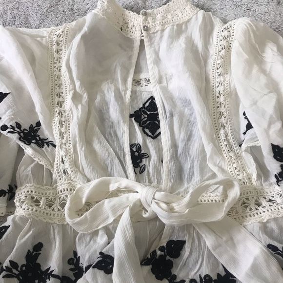 Last price🔥 Free people embroidered 2 piece set - Picture 5 of 7
